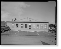 Historic Framed Print, Kodiak Naval Operating Base, Offices, U.S. Coast Guard Station, Kodiak, Kodiak Island Borough, AK - 3,  17-7/8" x 21-7/8"