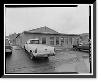 Historic Framed Print, Kodiak Naval Operating Base, Offices, U.S. Coast Guard Station, Kodiak, Kodiak Island Borough, AK - 5,  17-7/8" x 21-7/8"