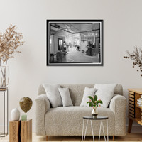 Historic Framed Print, Kodiak Naval Operating Base, Wood & Machine Shop, U.S. Coast Guard Station, Kodiak, Kodiak Island Borough, AK,  17-7/8" x 21-7/8"