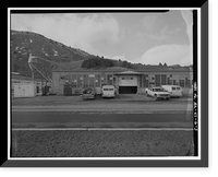 Historic Framed Print, Kodiak Naval Operating Base, Wood & Machine Shop, U.S. Coast Guard Station, Kodiak, Kodiak Island Borough, AK - 3,  17-7/8" x 21-7/8"