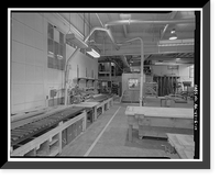 Historic Framed Print, Kodiak Naval Operating Base, Wood & Machine Shop, U.S. Coast Guard Station, Kodiak, Kodiak Island Borough, AK - 10,  17-7/8" x 21-7/8"