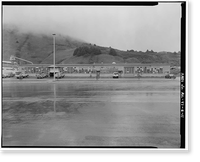 Historic Framed Print, Kodiak Naval Operating Base, Wood & Machine Shop, U.S. Coast Guard Station, Kodiak, Kodiak Island Borough, AK - 11,  17-7/8" x 21-7/8"