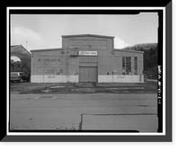 Historic Framed Print, Kodiak Naval Operating Base, Boat House, U.S. Coast Guard Station, Kodiak, Kodiak Island Borough, AK,  17-7/8" x 21-7/8"