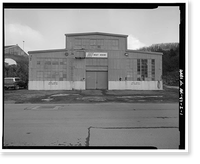 Historic Framed Print, Kodiak Naval Operating Base, Boat House, U.S. Coast Guard Station, Kodiak, Kodiak Island Borough, AK,  17-7/8" x 21-7/8"