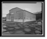 Historic Framed Print, Kodiak Naval Operating Base, Boat House, U.S. Coast Guard Station, Kodiak, Kodiak Island Borough, AK - 2,  17-7/8" x 21-7/8"