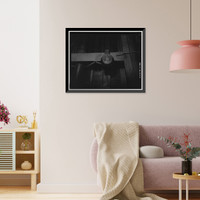 Historic Framed Print, Kodiak Naval Operating Base, Aircraft Storehouse, U.S. Coast Guard Station, Kodiak, Kodiak Island Borough, AK - 7,  17-7/8" x 21-7/8"