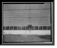 Historic Framed Print, Kodiak Naval Operating Base, Aircraft Storehouse, U.S. Coast Guard Station, Kodiak, Kodiak Island Borough, AK - 22,  17-7/8" x 21-7/8"