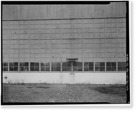 Historic Framed Print, Kodiak Naval Operating Base, Aircraft Storehouse, U.S. Coast Guard Station, Kodiak, Kodiak Island Borough, AK - 22,  17-7/8" x 21-7/8"