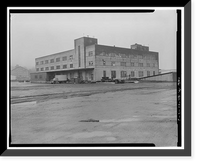 Historic Framed Print, Kodiak Naval Operating Base, General Storehouse, U.S. Coast Guard Station, Kodiak, Kodiak Island Borough, AK - 3,  17-7/8" x 21-7/8"