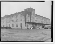Historic Framed Print, Kodiak Naval Operating Base, General Storehouse, U.S. Coast Guard Station, Kodiak, Kodiak Island Borough, AK - 4,  17-7/8" x 21-7/8"