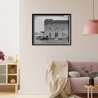 Historic Framed Print, Kodiak Naval Operating Base, General Storehouse, U.S. Coast Guard Station, Kodiak, Kodiak Island Borough, AK - 5,  17-7/8" x 21-7/8"
