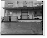 Historic Framed Print, Kodiak Naval Operating Base, General Storehouse, U.S. Coast Guard Station, Kodiak, Kodiak Island Borough, AK - 7,  17-7/8" x 21-7/8"
