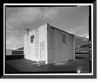 Historic Framed Print, Kodiak Naval Operating Base, General Storehouse, U.S. Coast Guard Station, Kodiak, Kodiak Island Borough, AK - 15,  17-7/8" x 21-7/8"