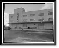 Historic Framed Print, Kodiak Naval Operating Base, General Storehouse, U.S. Coast Guard Station, Kodiak, Kodiak Island Borough, AK - 25,  17-7/8" x 21-7/8"