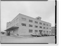 Historic Framed Print, Kodiak Naval Operating Base, General Storehouse, U.S. Coast Guard Station, Kodiak, Kodiak Island Borough, AK - 28,  17-7/8" x 21-7/8"