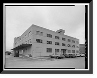 Historic Framed Print, Kodiak Naval Operating Base, General Storehouse, U.S. Coast Guard Station, Kodiak, Kodiak Island Borough, AK - 29,  17-7/8" x 21-7/8"