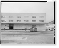 Historic Framed Print, Kodiak Naval Operating Base, General Storehouse, U.S. Coast Guard Station, Kodiak, Kodiak Island Borough, AK - 32,  17-7/8" x 21-7/8"