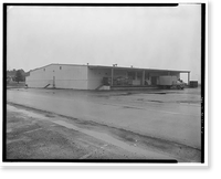 Historic Framed Print, Kodiak Naval Operating Base, Commissary & Cold Storage, U.S. Coast Guard Station, Kodiak, Kodiak Island Borough, AK - 3,  17-7/8" x 21-7/8"