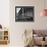 Historic Framed Print, Kodiak Naval Operating Base, Commissary & Cold Storage, U.S. Coast Guard Station, Kodiak, Kodiak Island Borough, AK - 4,  17-7/8" x 21-7/8"