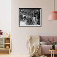Historic Framed Print, Kodiak Naval Operating Base, Commissary & Cold Storage, U.S. Coast Guard Station, Kodiak, Kodiak Island Borough, AK - 8,  17-7/8" x 21-7/8"