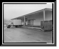 Historic Framed Print, Kodiak Naval Operating Base, Commissary & Cold Storage, U.S. Coast Guard Station, Kodiak, Kodiak Island Borough, AK - 14,  17-7/8" x 21-7/8"