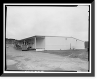 Historic Framed Print, Kodiak Naval Operating Base, Commissary & Cold Storage, U.S. Coast Guard Station, Kodiak, Kodiak Island Borough, AK - 16,  17-7/8" x 21-7/8"