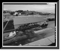 Historic Framed Print, Kodiak Naval Operating Base, Commissary & Cold Storage, U.S. Coast Guard Station, Kodiak, Kodiak Island Borough, AK - 17,  17-7/8" x 21-7/8"
