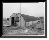 Historic Framed Print, Kodiak Naval Operating Base, Dog Pound, U.S. Coast Guard Station, Kodiak, Kodiak Island Borough, AK - 3,  17-7/8" x 21-7/8"