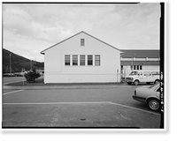 Historic Framed Print, Kodiak Naval Operating Base, Gymnasium, U.S. Coast Guard Station, Kodiak, Kodiak Island Borough, AK - 5,  17-7/8" x 21-7/8"