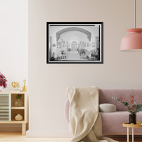 Historic Framed Print, Kenworthy Hall, State Highway 14 (Greensboro Road), Marion, Perry County, AL - 32,  17-7/8" x 21-7/8"