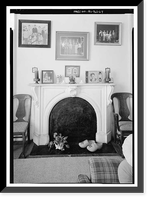 Historic Framed Print, Kenworthy Hall, State Highway 14 (Greensboro Road), Marion, Perry County, AL - 39,  17-7/8" x 21-7/8"