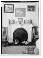 Historic Framed Print, Kenworthy Hall, State Highway 14 (Greensboro Road), Marion, Perry County, AL - 39,  17-7/8" x 21-7/8"