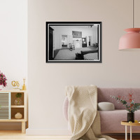 Historic Framed Print, Kenworthy Hall, State Highway 14 (Greensboro Road), Marion, Perry County, AL - 51,  17-7/8" x 21-7/8"