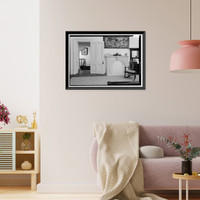 Historic Framed Print, Kenworthy Hall, State Highway 14 (Greensboro Road), Marion, Perry County, AL - 52,  17-7/8" x 21-7/8"