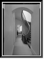 Historic Framed Print, Kenworthy Hall, State Highway 14 (Greensboro Road), Marion, Perry County, AL - 55,  17-7/8" x 21-7/8"