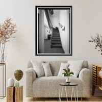 Historic Framed Print, Kenworthy Hall, State Highway 14 (Greensboro Road), Marion, Perry County, AL - 56,  17-7/8" x 21-7/8"