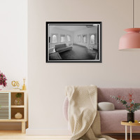Historic Framed Print, Kenworthy Hall, State Highway 14 (Greensboro Road), Marion, Perry County, AL - 62,  17-7/8" x 21-7/8"