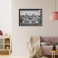 Historic Framed Print, Sixteenth Street Baptist Church, 1530 Sixth Avenue North, Birmingham, Jefferson County, AL - 4,  17-7/8" x 21-7/8"