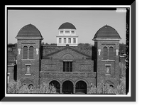 Historic Framed Print, Sixteenth Street Baptist Church, 1530 Sixth Avenue North, Birmingham, Jefferson County, AL - 6,  17-7/8" x 21-7/8"