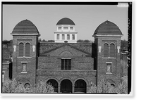 Historic Framed Print, Sixteenth Street Baptist Church, 1530 Sixth Avenue North, Birmingham, Jefferson County, AL - 6,  17-7/8" x 21-7/8"