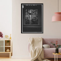 Historic Framed Print, Sixteenth Street Baptist Church, 1530 Sixth Avenue North, Birmingham, Jefferson County, AL - 13,  17-7/8" x 21-7/8"