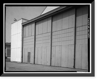 Historic Framed Print, Maxwell Air Force Base, Building No. 690, 255 East Ash Street, Montgomery, Montgomery County, AL - 7,  17-7/8" x 21-7/8"