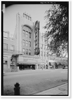 Historic Framed Print, Alabama Theatre, 1811 Third Avenue North, Birmingham, Jefferson County, AL - 4,  17-7/8" x 21-7/8"