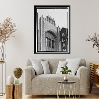 Historic Framed Print, Alabama Theatre, 1811 Third Avenue North, Birmingham, Jefferson County, AL - 5,  17-7/8" x 21-7/8"