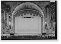 Historic Framed Print, Alabama Theatre, 1811 Third Avenue North, Birmingham, Jefferson County, AL - 35,  17-7/8" x 21-7/8"