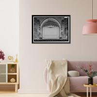 Historic Framed Print, Alabama Theatre, 1811 Third Avenue North, Birmingham, Jefferson County, AL - 35,  17-7/8" x 21-7/8"