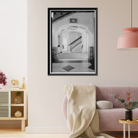 Historic Framed Print, Alabama Theatre, 1811 Third Avenue North, Birmingham, Jefferson County, AL - 64,  17-7/8" x 21-7/8"