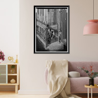 Historic Framed Print, Alabama Theatre, 1811 Third Avenue North, Birmingham, Jefferson County, AL - 89,  17-7/8" x 21-7/8"