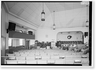 Historic Framed Print, Harmony Street Baptist Church, 527 Forty-Second Place North, Birmingham, Jefferson County, AL - 5,  17-7/8" x 21-7/8"
