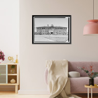 Historic Framed Print, Thomas School, Second Avenue, North (Avondale), Birmingham, Jefferson County, AL - 2,  17-7/8" x 21-7/8"